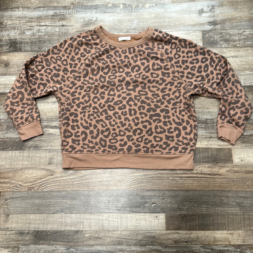 Grayson threads • cheetah print crewneck sweatshirt